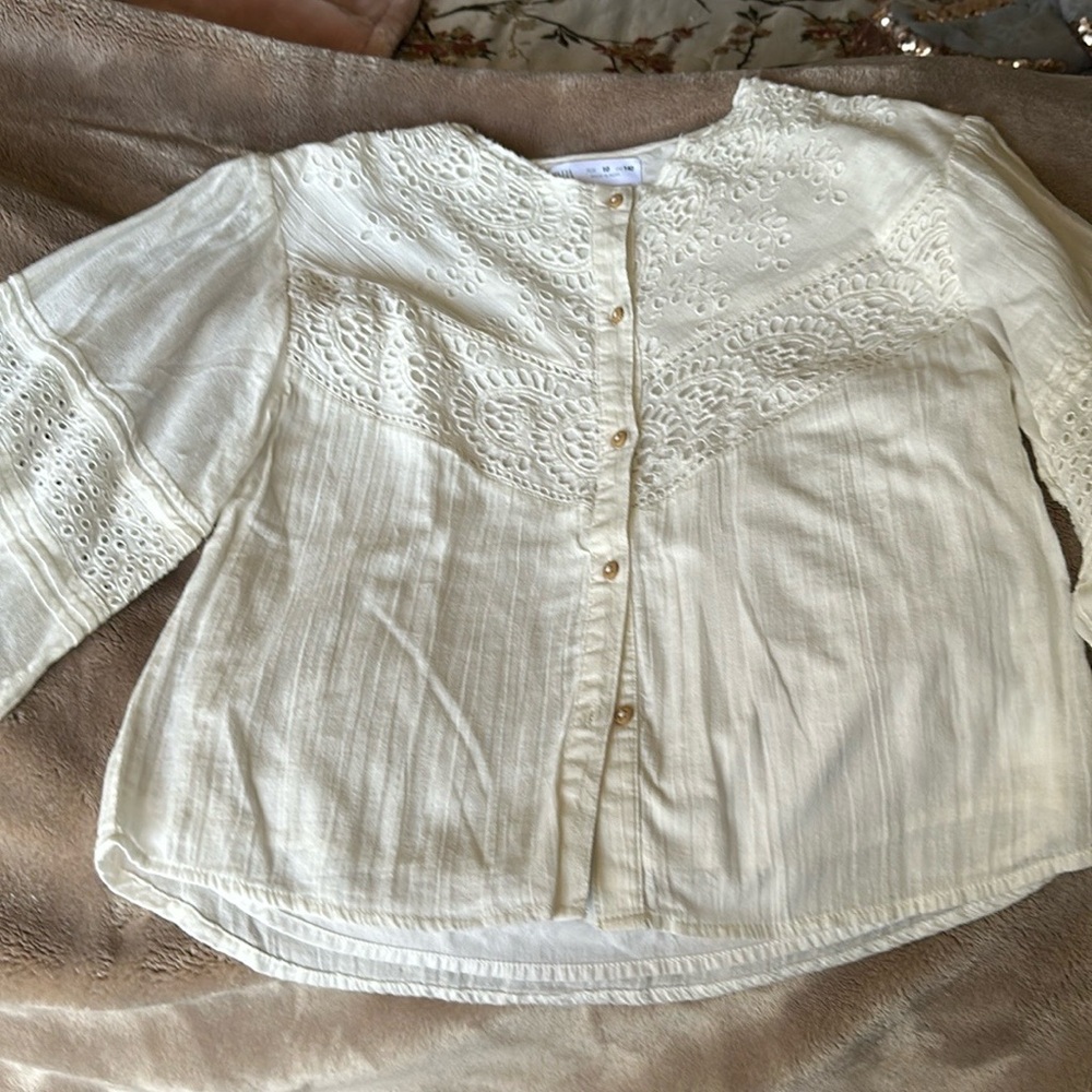 Zara girls blouse perfect condition no smoke